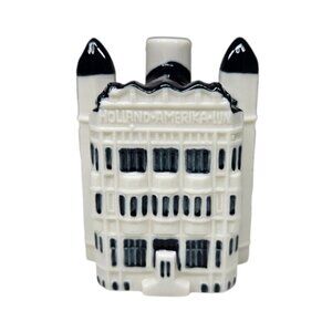 KLM Blue Delft House #97 Bols Empty Holland America Line Dutch KLM Airlines